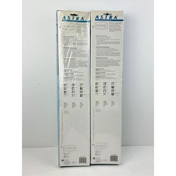 Astra Series Franklin Polished Brass 18in Towel Bar Set of 2 New In The Box - Picture 4 of 5